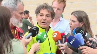 Rescatados con vida los dos espeleólogos desaparecidos en una cueva de Cantabria