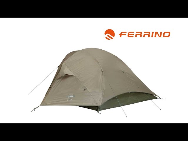 Tente De Camping Ferrino Meteora 4 Places - Tunnel 1,75m - Double Toit Imperméable - Familiale