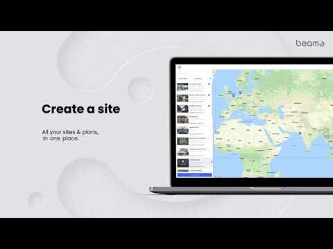 Beamo Portal - Create a Site