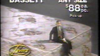 Levitz Commercial Ad 1989