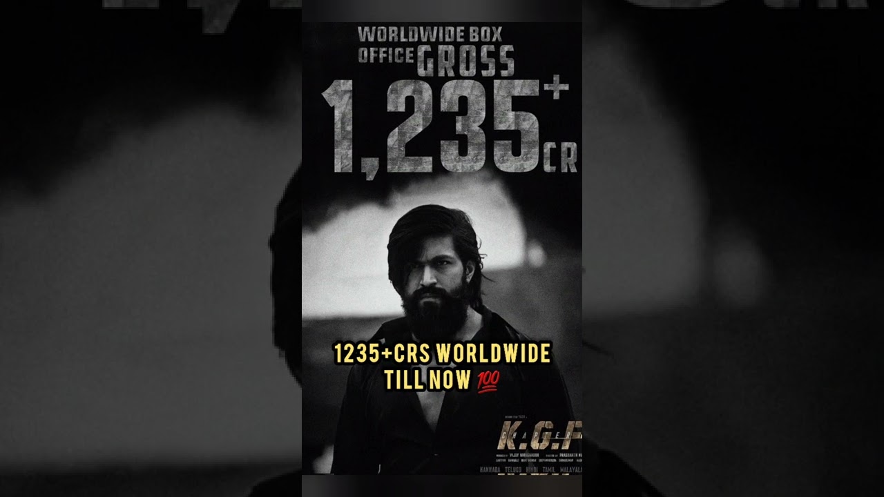 Kgf 2 Worldwide Collection till now ( 50days ) 