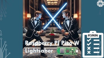 #3MIN Building a Lightsaber Wall light with the Raspberry Pi Pico W  | DrJonea.co.uk