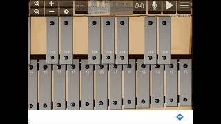Marimba, Xylophone, Vibraphone Real (App Demo) screenshot 1