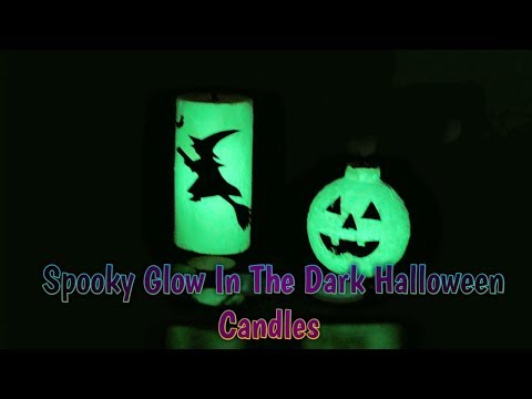 DIY Halloween Candle Making efeito Tutorial Com Especial