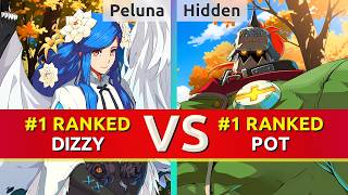 GGST ▰ Peluna (#1 Ranked Dizzy) vs Hidden (#1 Ranked Potemkin). High Level Gameplay