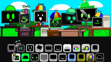 Incredibox Sprunki - Every Mr.FunComputer Singing Together (Retake, Sprunkier, Sprunout, Babies)