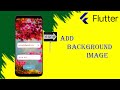Add Background Image In Flutter Application ( Hindi )