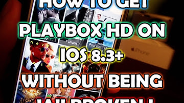 No jailbreak : How to get Playbox HD on ios 8.3+  Moviebox/Showbox alternative!