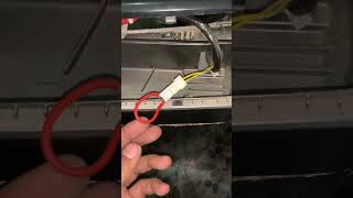 Door sensor washing machine e2 error