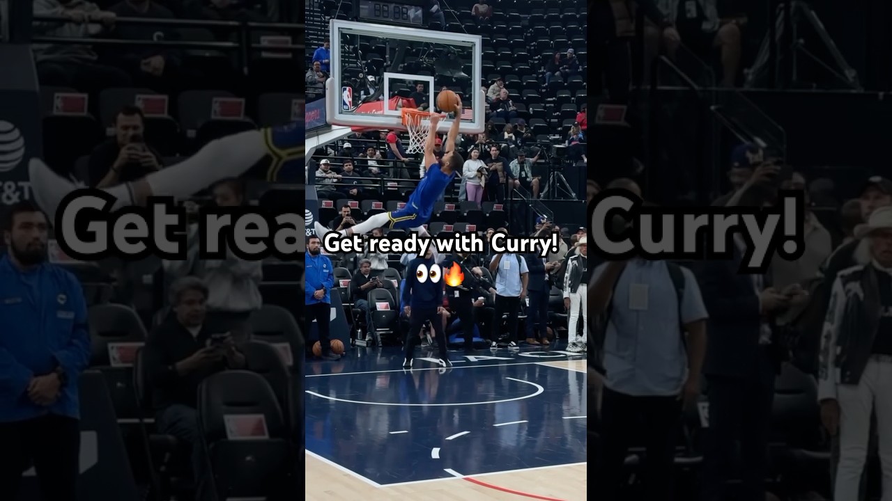 Stephen Curry pre-game warmup is MUST-SEE TV! 🔥👀|