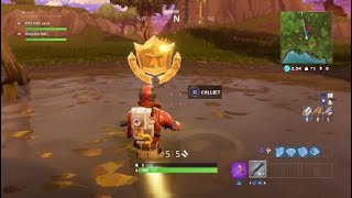 Where to find week 4 hidden treasure map FORTNITE   YouTube