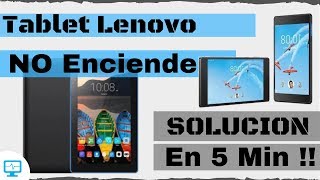 Tablet Lenovo NO PRENDE?| No Carga ? | Reparalo en 5 Min!⏱ - YouTube