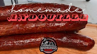 How to Make Authentic Andouille Sausage | Smoked on a Pitts & Spitts Smoker