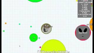 Agario first time!