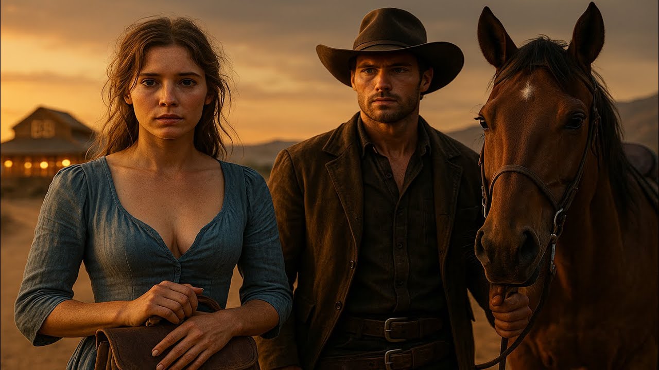 Her Father Called Her a Burden… Until a Cowboy Said “You’re Worth More Than All His Land”