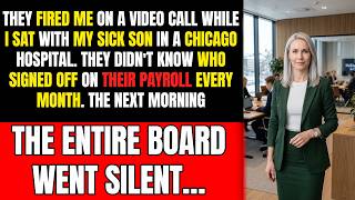 CFO fired her while her son was in the icu. 40 hours later 412 paychecks froze
