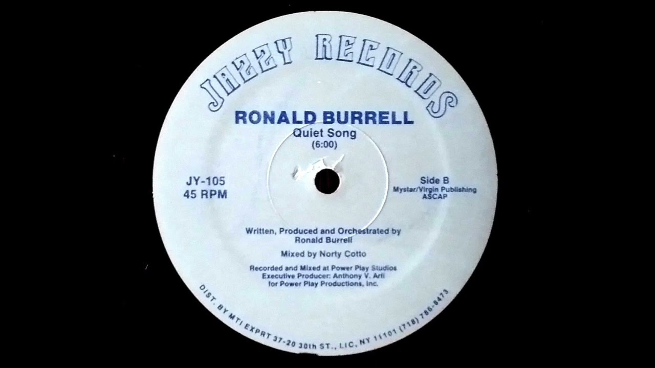 RONALD BURRELL Quiet Song