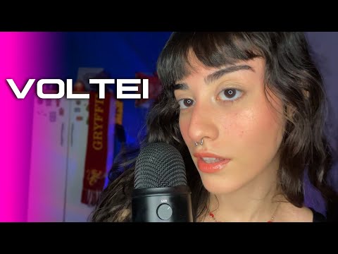 VOLTEI COM TUDO NESSE ASMR (SONS DE BOCA)