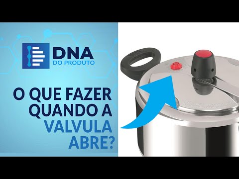 O que fazer quando a Válvula de Segurança da Panela de Pressão Abre? DNA do produto RESPONDE!