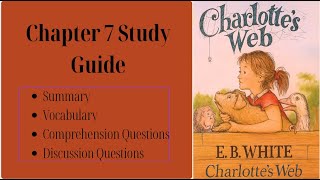 Charlotte’s Web Chapter 7 Study Guide | “Bad News” Vocabulary & Comprehension 🐖💔