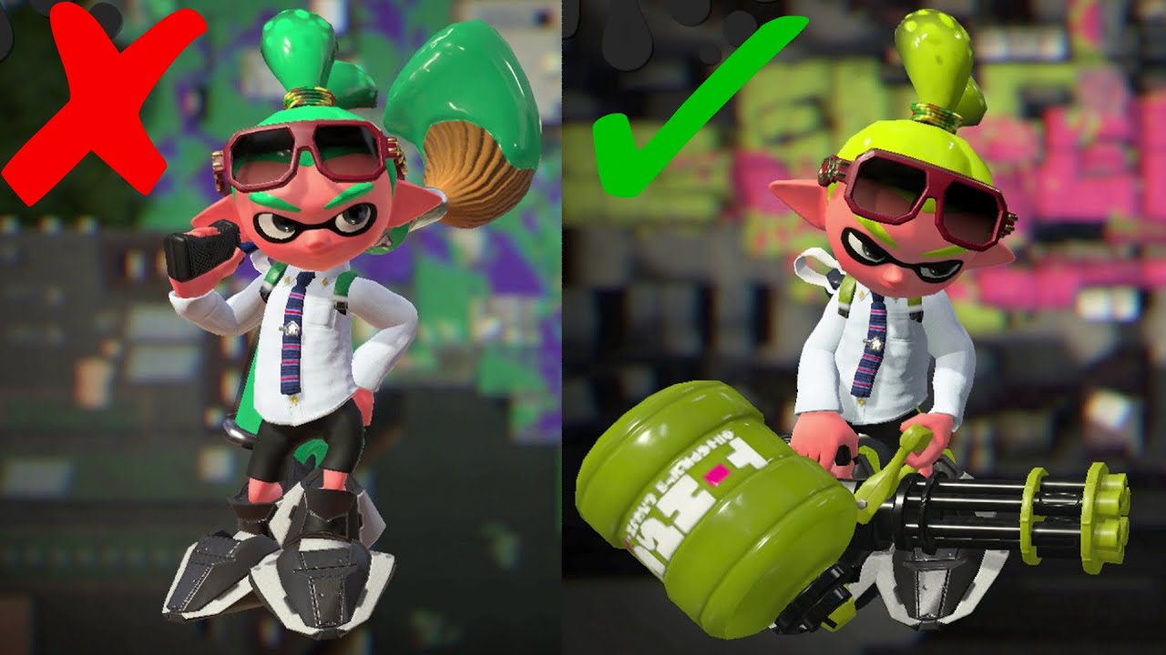 Splatoon 2 Hide and Seek - Worst weapons ONLY!