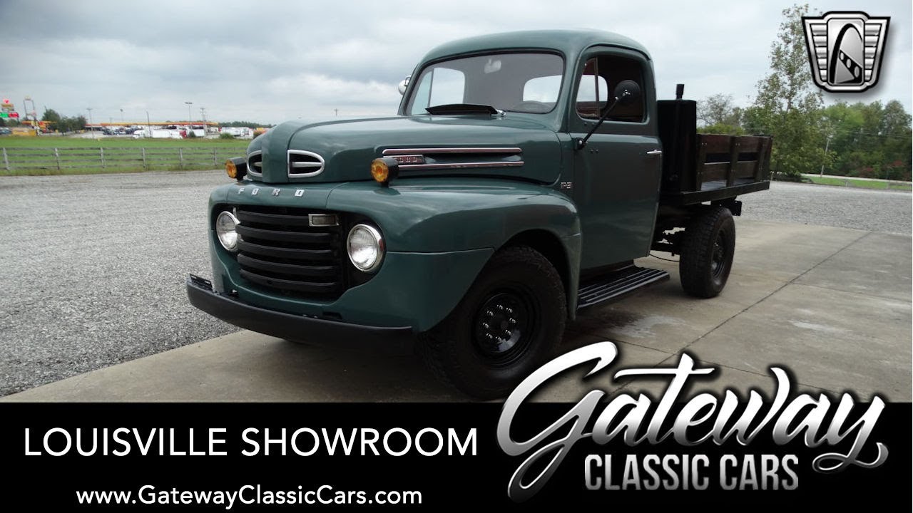 1950 Ford F3 Dump Truck, Gateway Classic Cars Louisville 