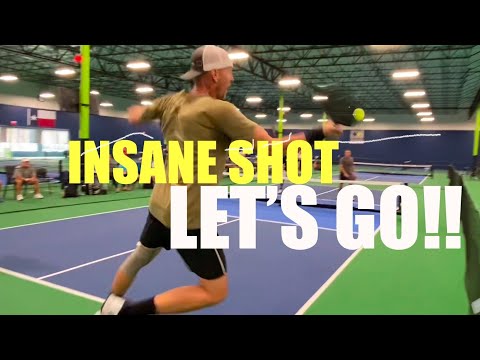 Some Incredible Shots at the Final Game of Dallas Senior Moneyball!