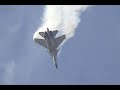 【蔵出し動画】アクロ機ではなく大型戦闘機がバンバン失速してはリカバリーします！ / Sukhoi Su-37 Super Flanker (711) Flight & Detail