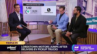 Lordstown Motors stock driven higher following first deliveries of EV pickup truck