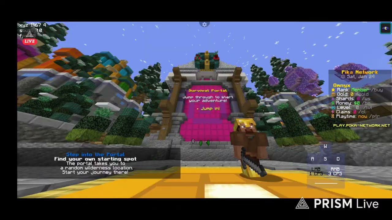 mic Testing+Gameplay survival bedwars etc full fire 🔥🔥