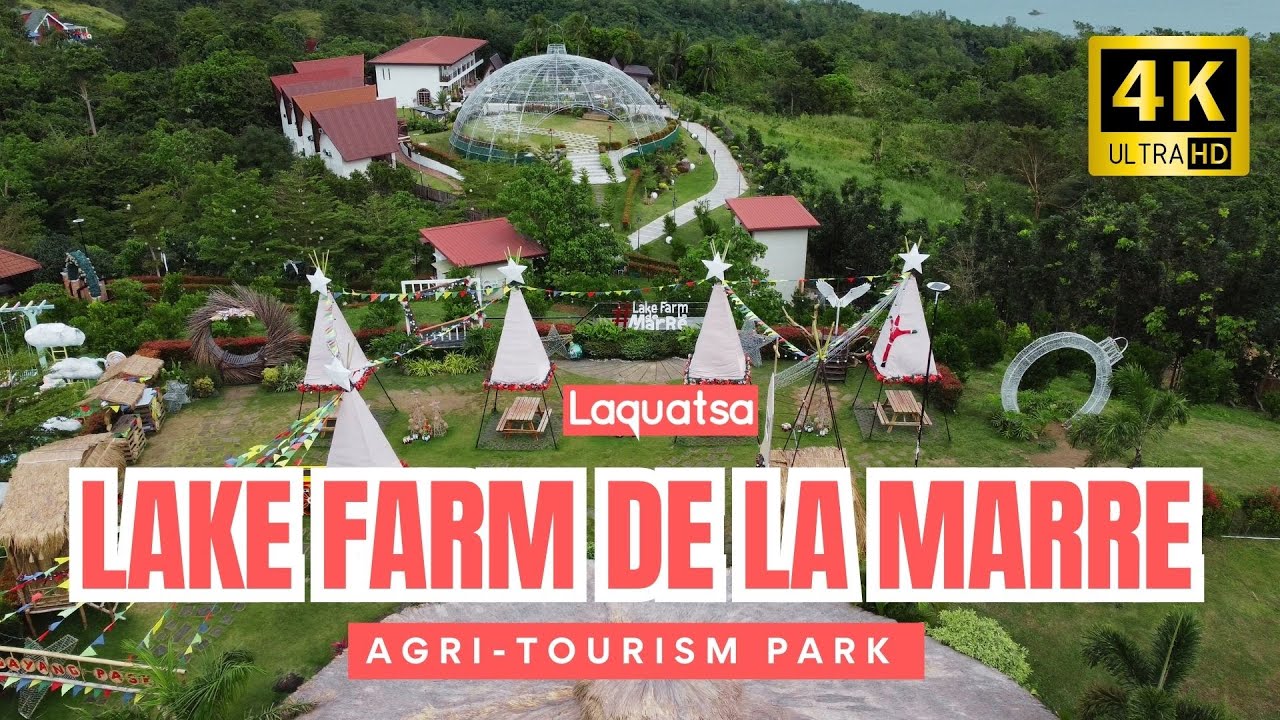 Lake Farm de la Marre 4k Walk Tour
