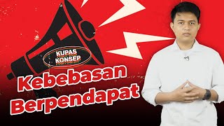 KEBEBASAN BERPENDAPAT | Geolive Kupas Konsep by Belmondo Scorpio