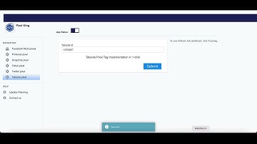 how to setup Taboola pixel with Pixelfy - Shopify App for Taboola Pixel