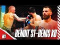 Benoit saintdenis mis ko par dustin poirier  lufc 299