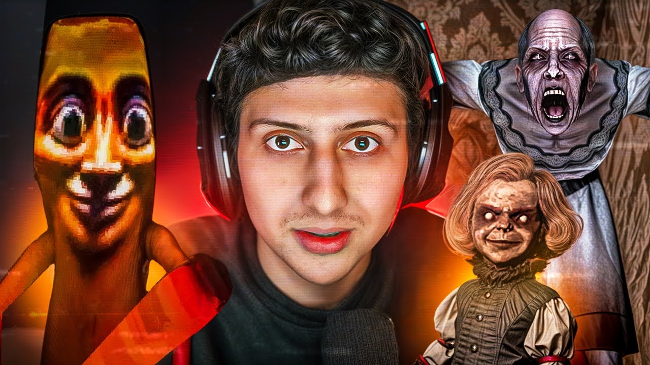 JUGUÉ 3 JUEGOS DE TERROR INDIE 😰