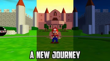 ⭐ Super Mario 64: A New Journey + Day Night Cycle - Longplay
