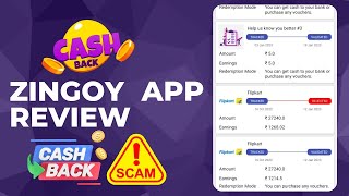 Zingoy cashback scam 2023 #zingoy screenshot 2