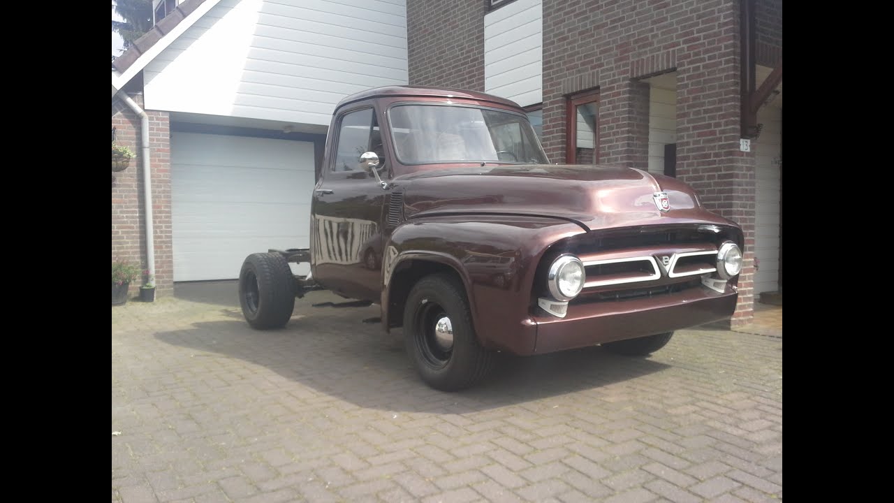 Ford F100 1953 shift linkage AODE. YouTube