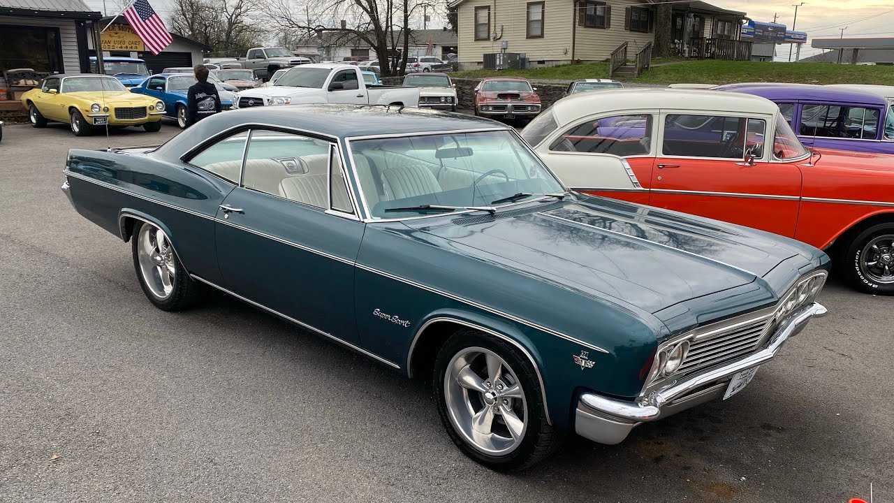 Тест-драйв Chevrolet Impala Super Sport 1966 года. ПРОДАНО за 31 900 долларов. Maple Motors 