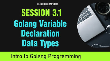 Go Programming: Session 3.1 - Variable Declaration and Data Types