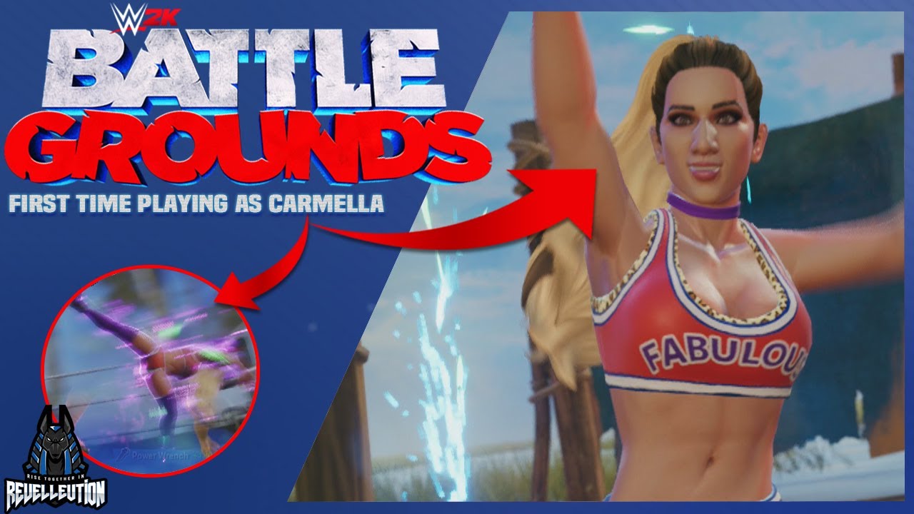 WWE 2K Battlegrounds: First Time Playing as Carmella 
