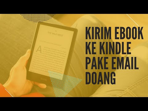 Cara transfer file ebook ke kindle menggunakan email