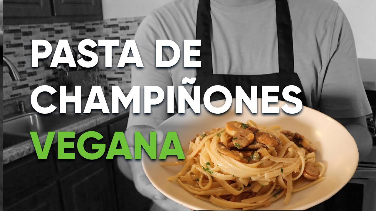 Pasta de Champiñones • Receta 👨🏽‍🍳 • Edición Vegana