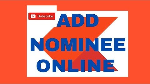 How to add a nominee in your Zerodha demat account #Zerodha #nomination #nominee