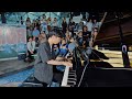 강남 행인들이 놀란 남학생의 미친 길거리 피아노 연주 ㄷㄷ (언제나 몇번이라도)