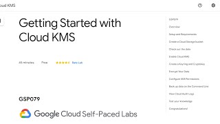GSP079 Getting Started with Cloud KMS | Learn to Earn Cloud Security Challenge