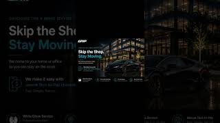 Skip the shop. Stay moving.Concierge tire &amp; brake service brought directly to you.