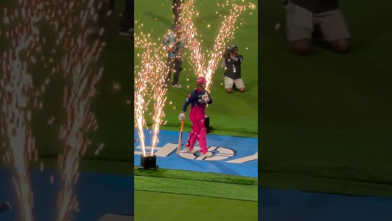 Vaibhav Suryavanshi and YB Jaiswal entry! #cricket #shorts