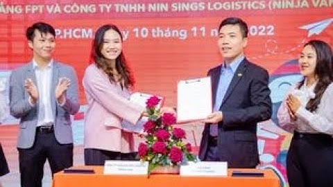 Lễ ký kết hợp tác giữa FPT Polytechnic HCM và Công ty TNHH Nin Sings Logistics Việt Nam
