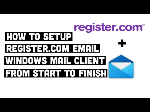 Register.com Email Setup Email Client Setup IMAP | Windows Mail | Settings That Work 2022